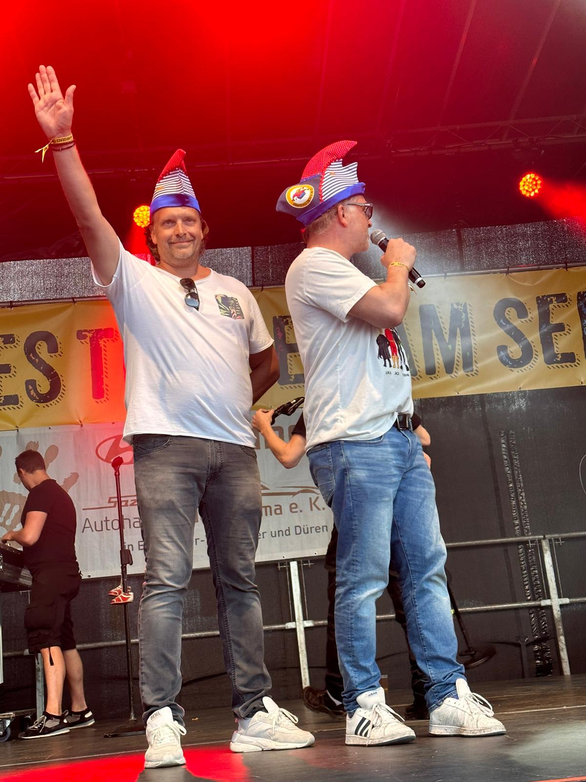 Festivalmoment beim Närrischen Treiben 2023
